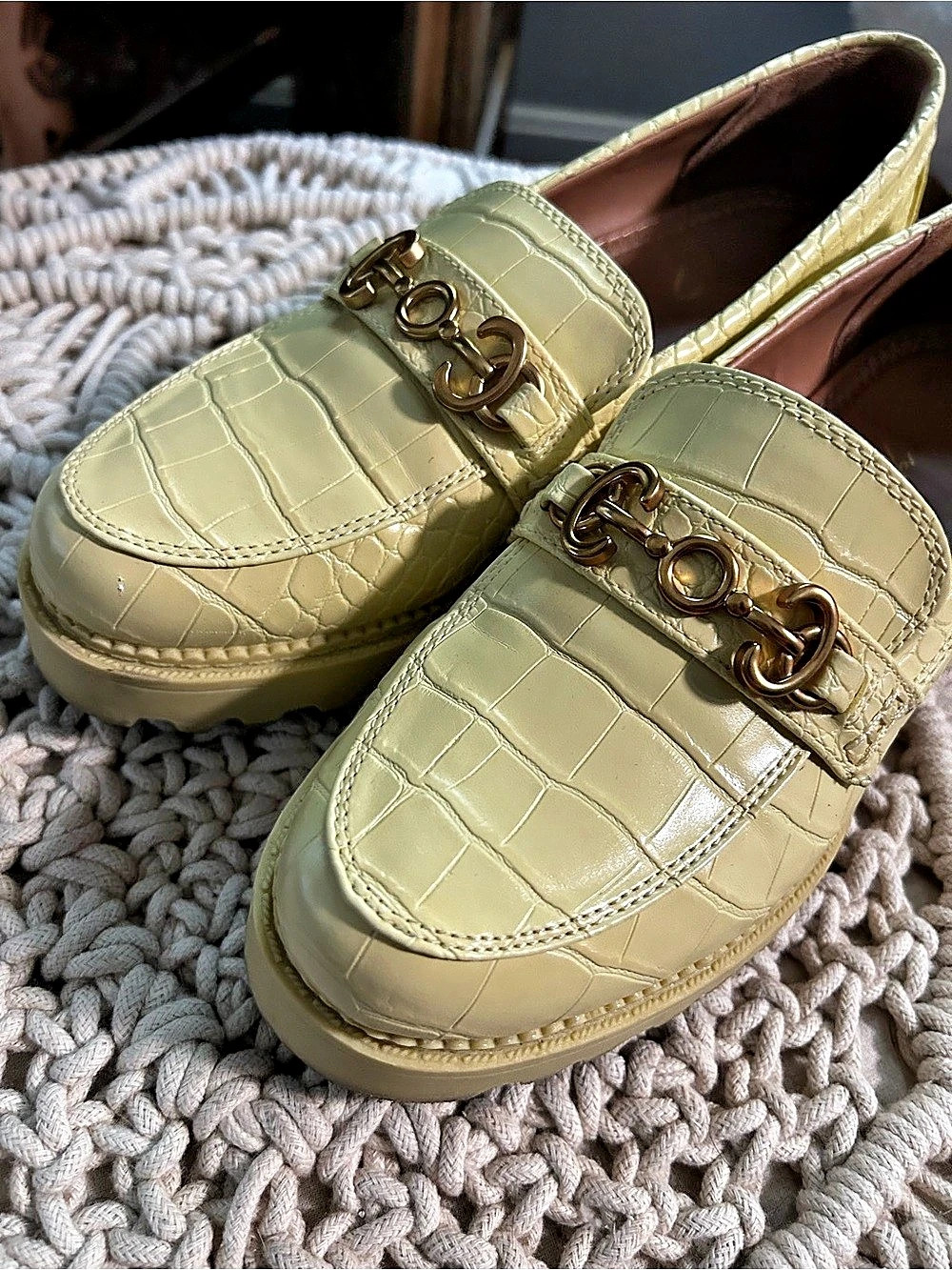 Circus NY by Sam Edelman Deana Lug Sole Loafer yellow